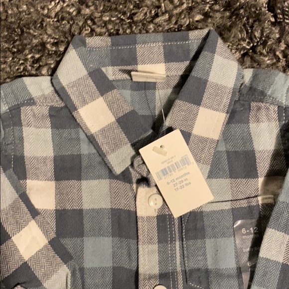 Baby Gap Plaid Button Down - Picture 3 of 4